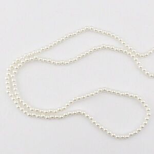 150 String 6mm Ivory Faux Pearls With 1.8mm Hole Diy Jewelry Making